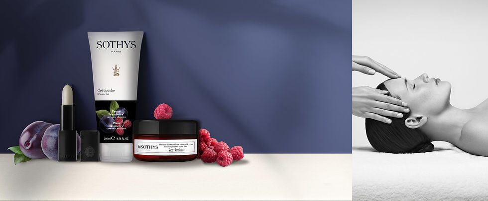Actualite-soin-saisonnier-automne-hiver-visage-et-corps-prune-framboise-2024-Sothys-Paris_